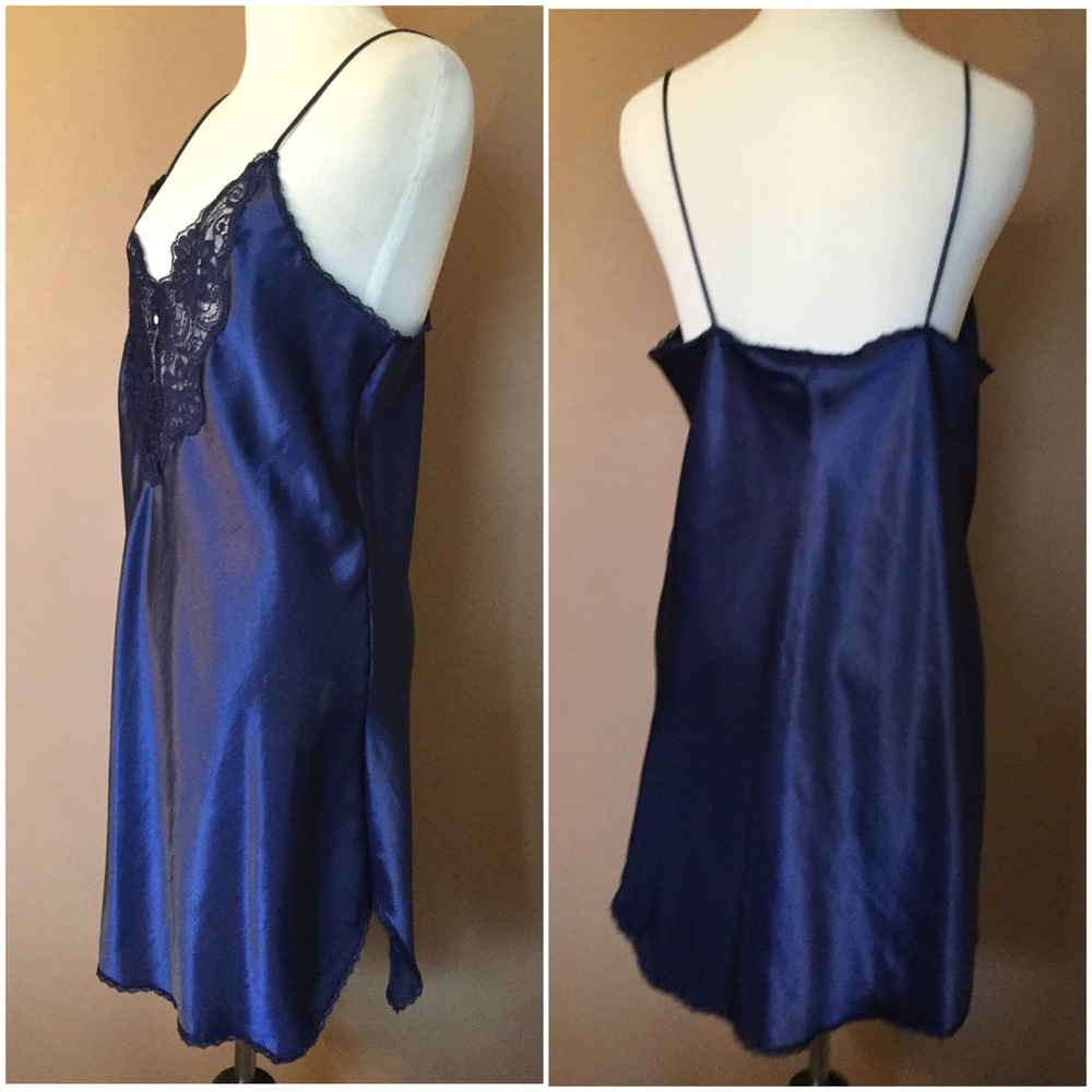 Beautiful Blue Slip Nightie